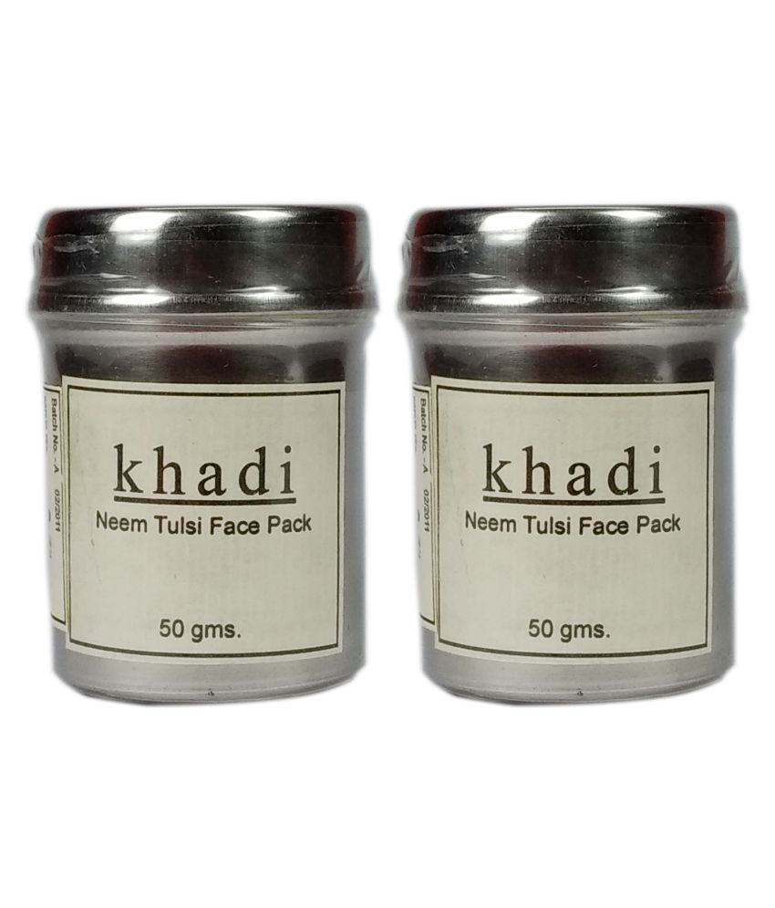     			Khadi Herbal Neem Tulsi Face Peel Masks 50 gm Pack of 2