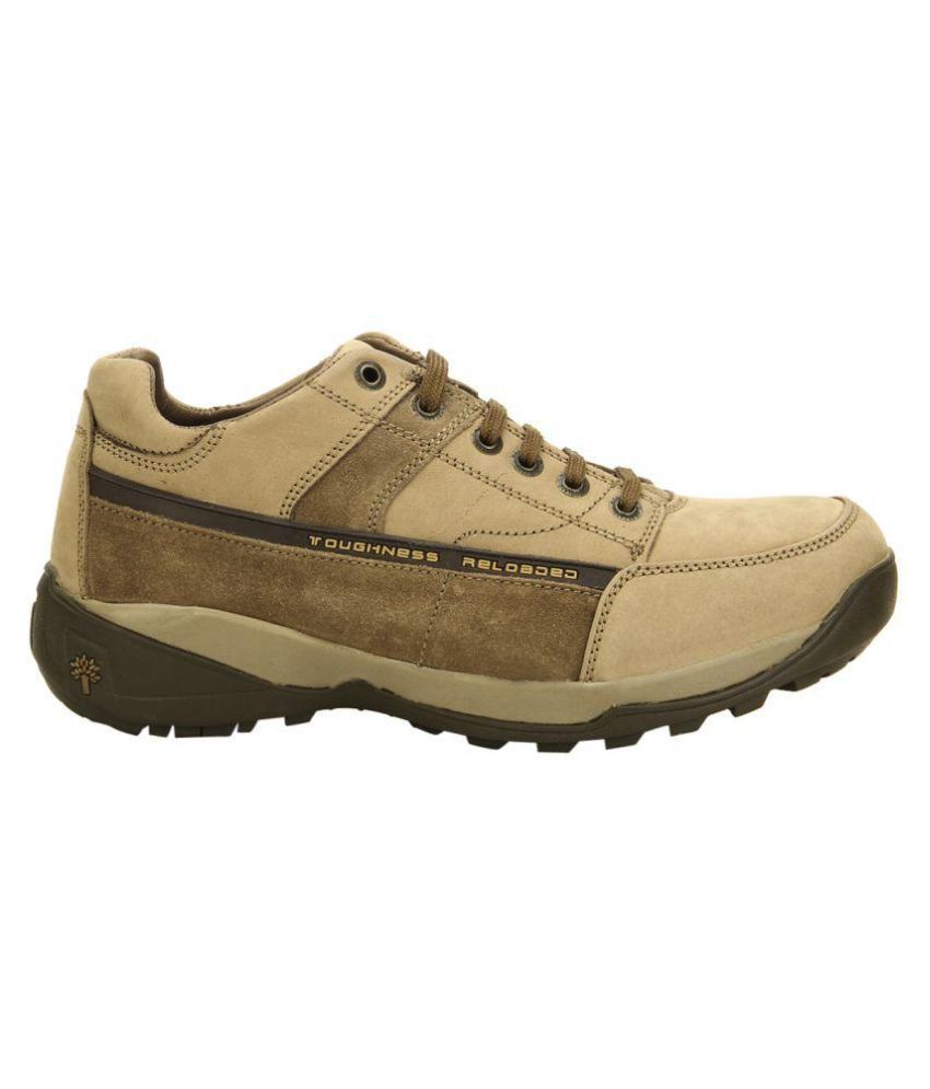 Woodland OGC 0577108-Camel Outdoor Beige Casual Shoes - Buy Woodland ...