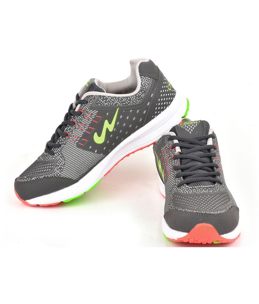 Campus KNITTECH Gray Running Shoes Buy Campus KNITTECH Gray Running