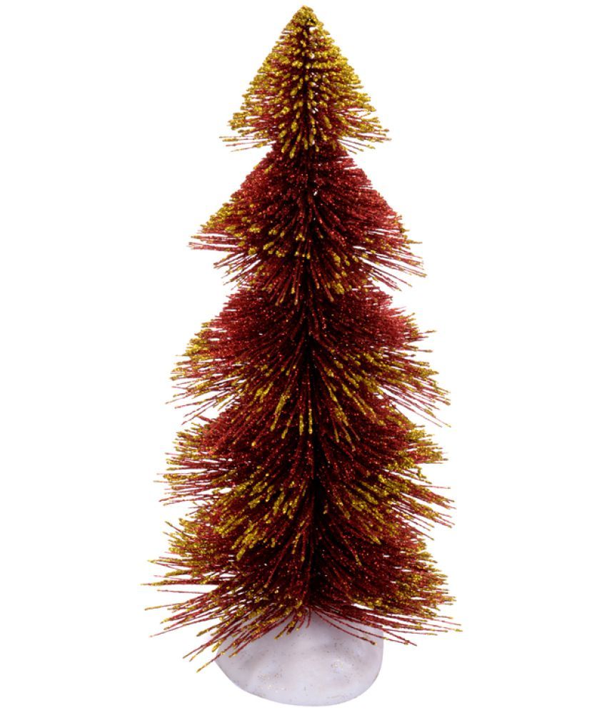 Aapno Rajasthan Plastic Christmas Tree Multicolour1 Ft (Pack of 1