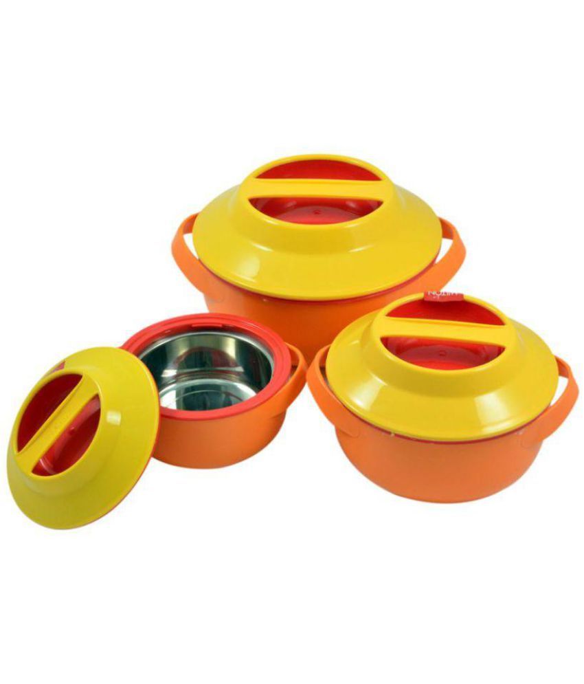 Milton Casserole Set Milton Microwow Set - 3 Pcs: Buy Online At Best 