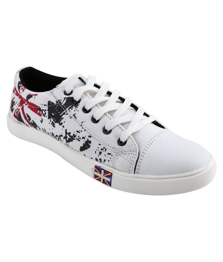 OFF on Aadi Sneakers White Casual Shoes 