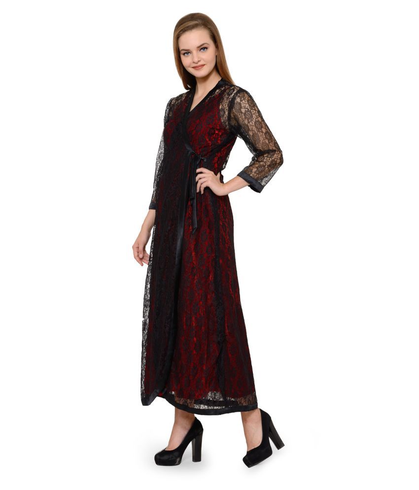 velvet nighty design