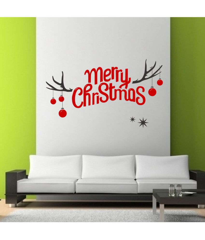     			Decor Villa Be Merry Christmas Vinyl Wall Stickers