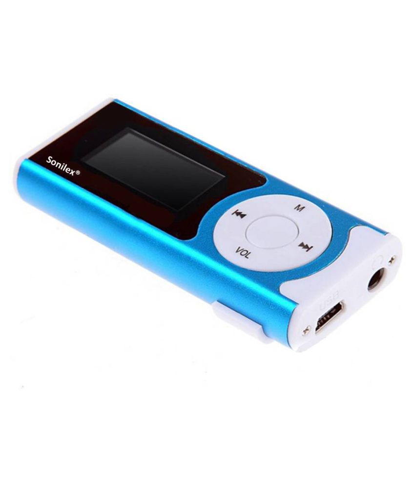     			Sonilex MP6 With HD LED Torch MP3 Players ( Blue )