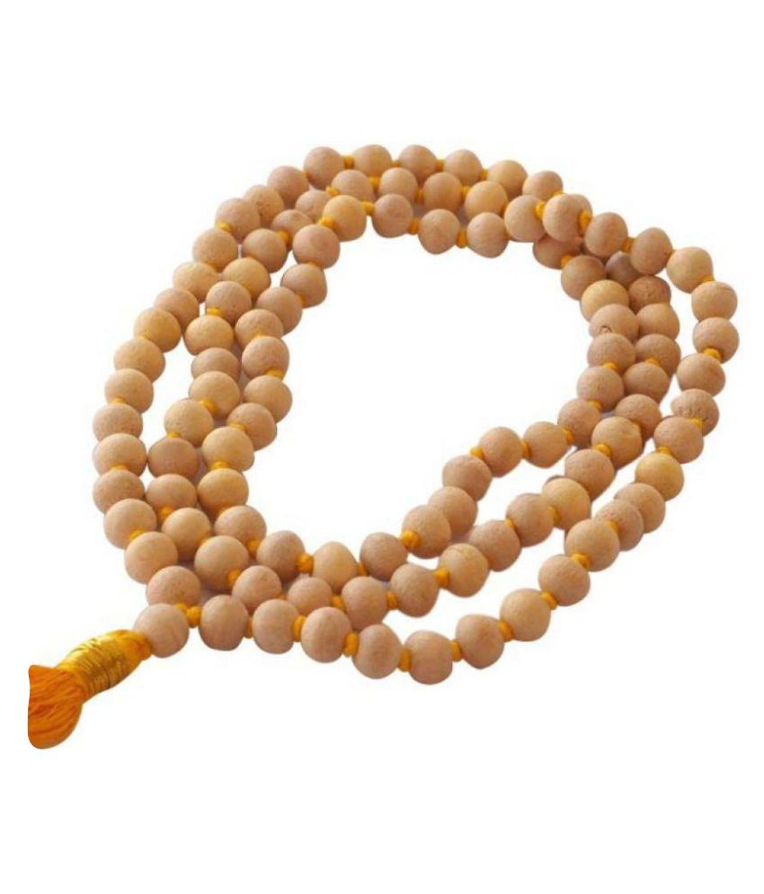     			Moksha Wooden Tulsi Mala Chain