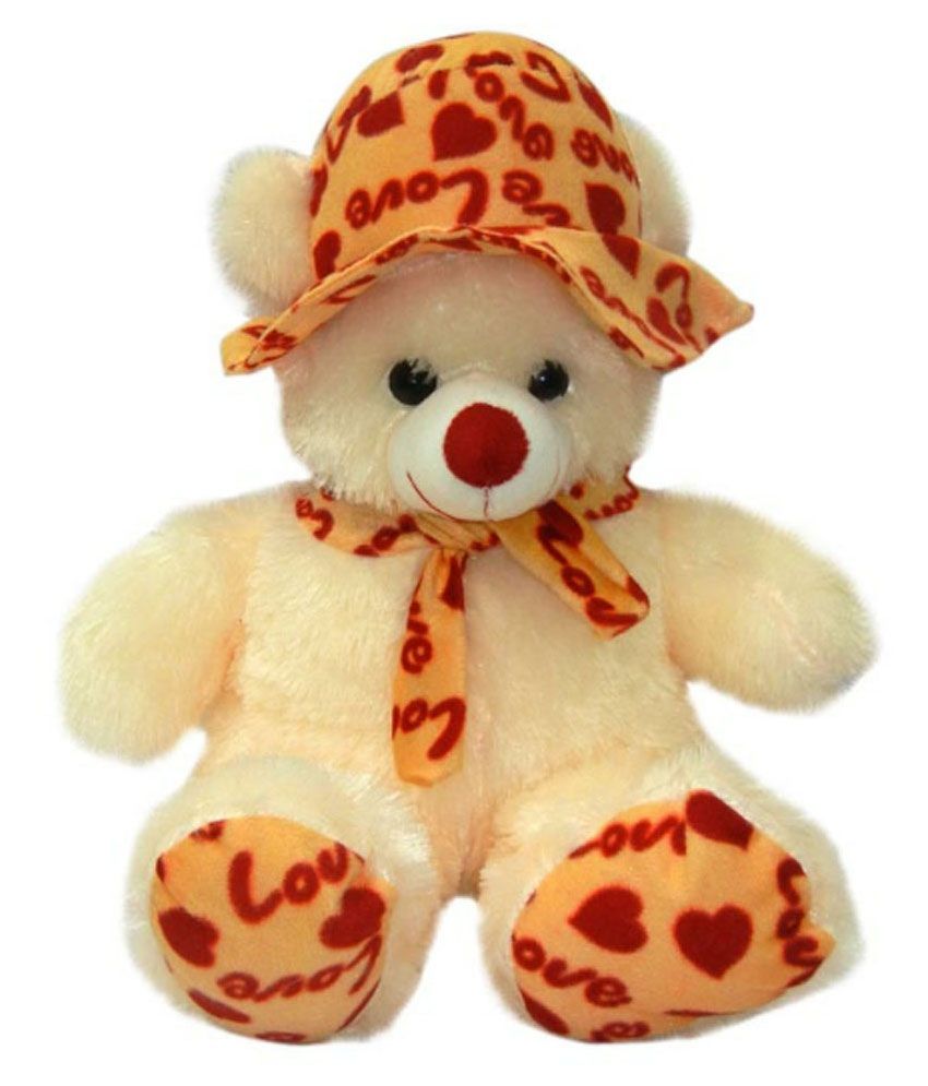 Kashish Toys Cream Love Teddy bear 70 cm Buy Kashish Toys Cream Love