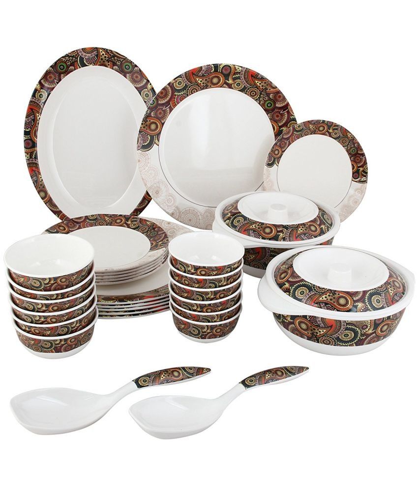 Servewell Melamine Dinner Set 31: Buy Online at Best Price ...