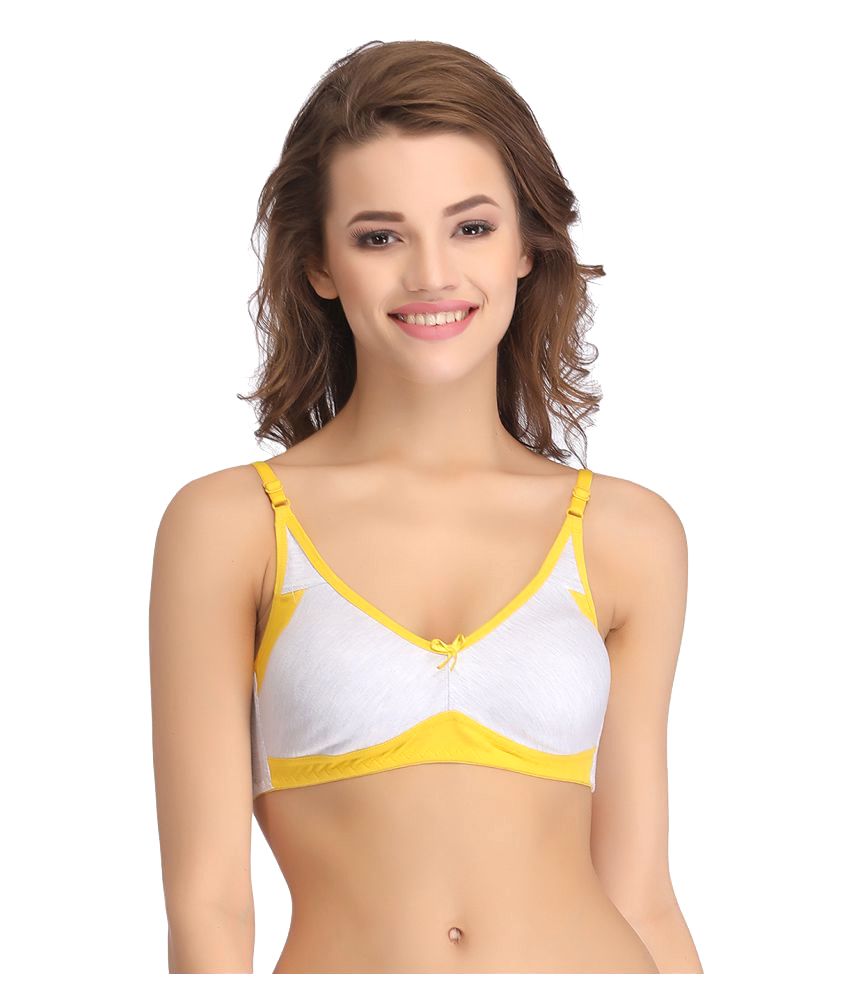     			Clovia Poly Cotton T-Shirt/ Seamless Bra