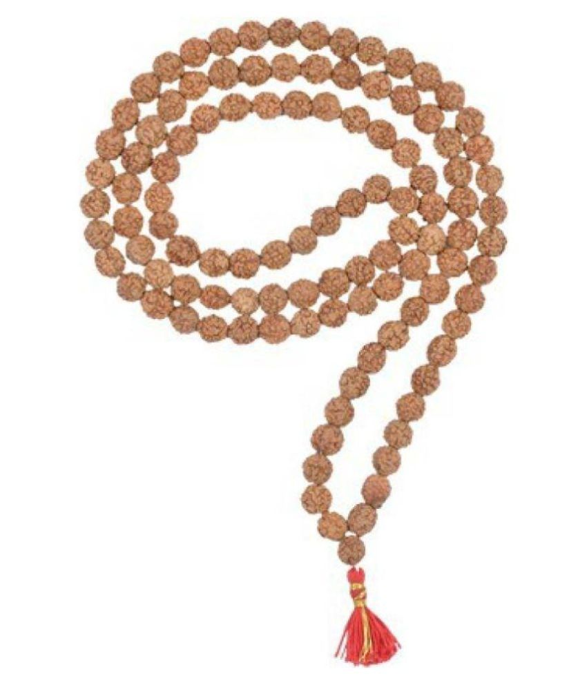     			Moksha 5 Mukhi Rudraksha Mala 6 mm