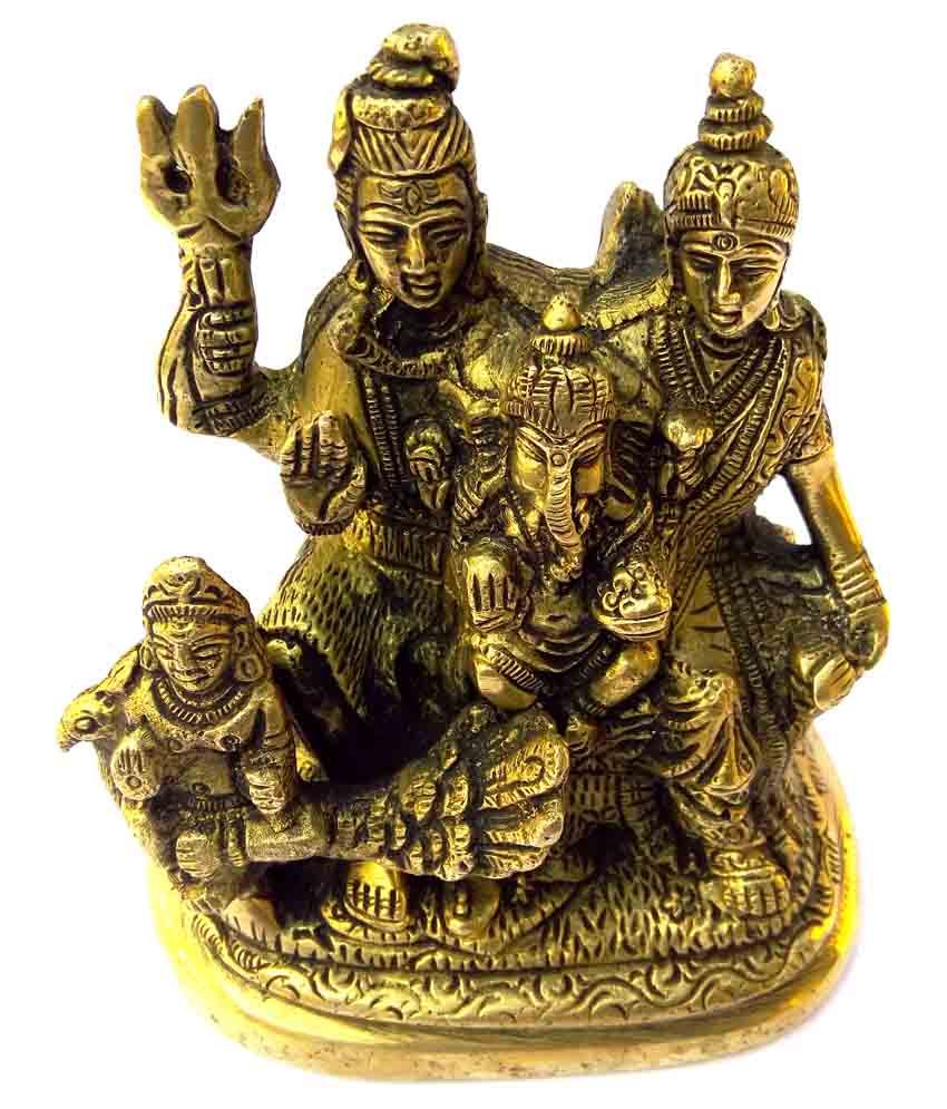 Kartique Shiva Brass Idol: Buy Kartique Shiva Brass Idol At Best Price ...