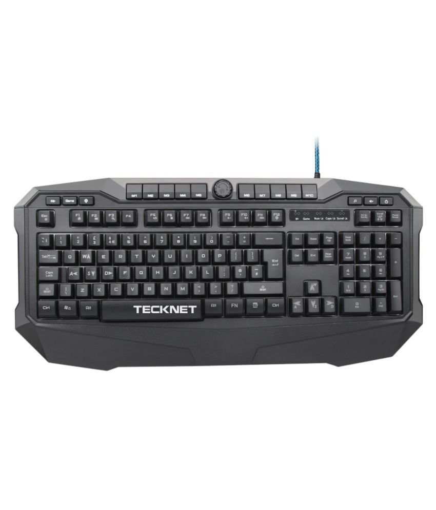 Buy Tecknet X702 Gryphon Illuminated Programmable Gaming Keyboard