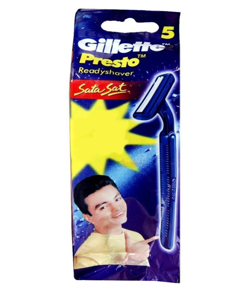 gillette-presto-disposable-shaving-razor-pack-of-5-buy-gillette