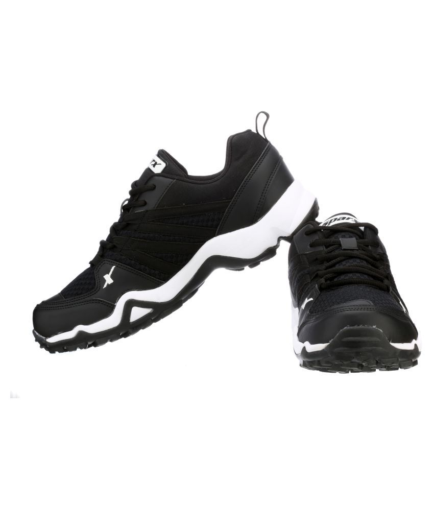 sparx running shoes black