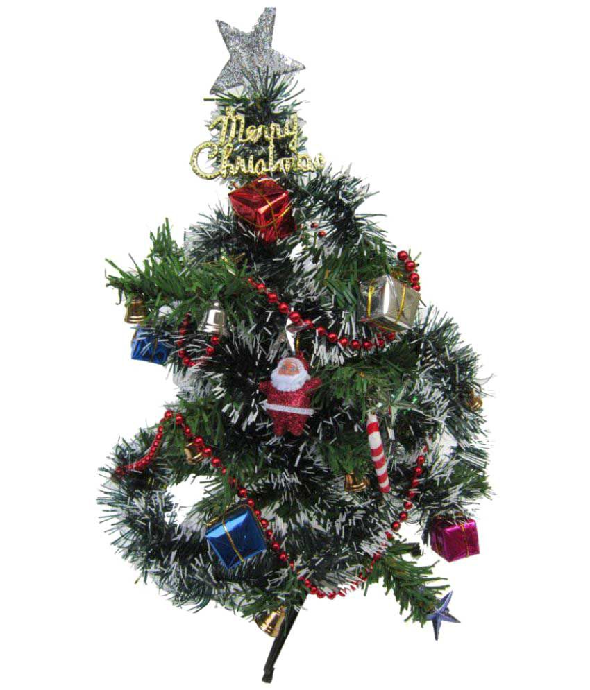 Creativity Creations Plastic Christmas Tree Green- 2 Ft- (Pack of 1 ...