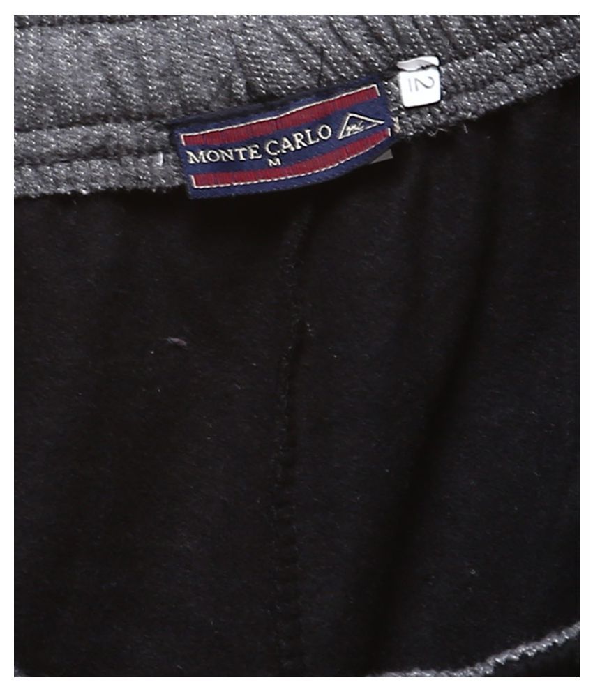 monte carlo cotton track pants