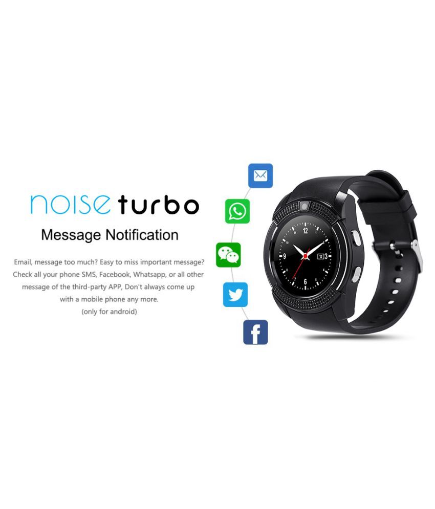 noise turbo black smartwatch review