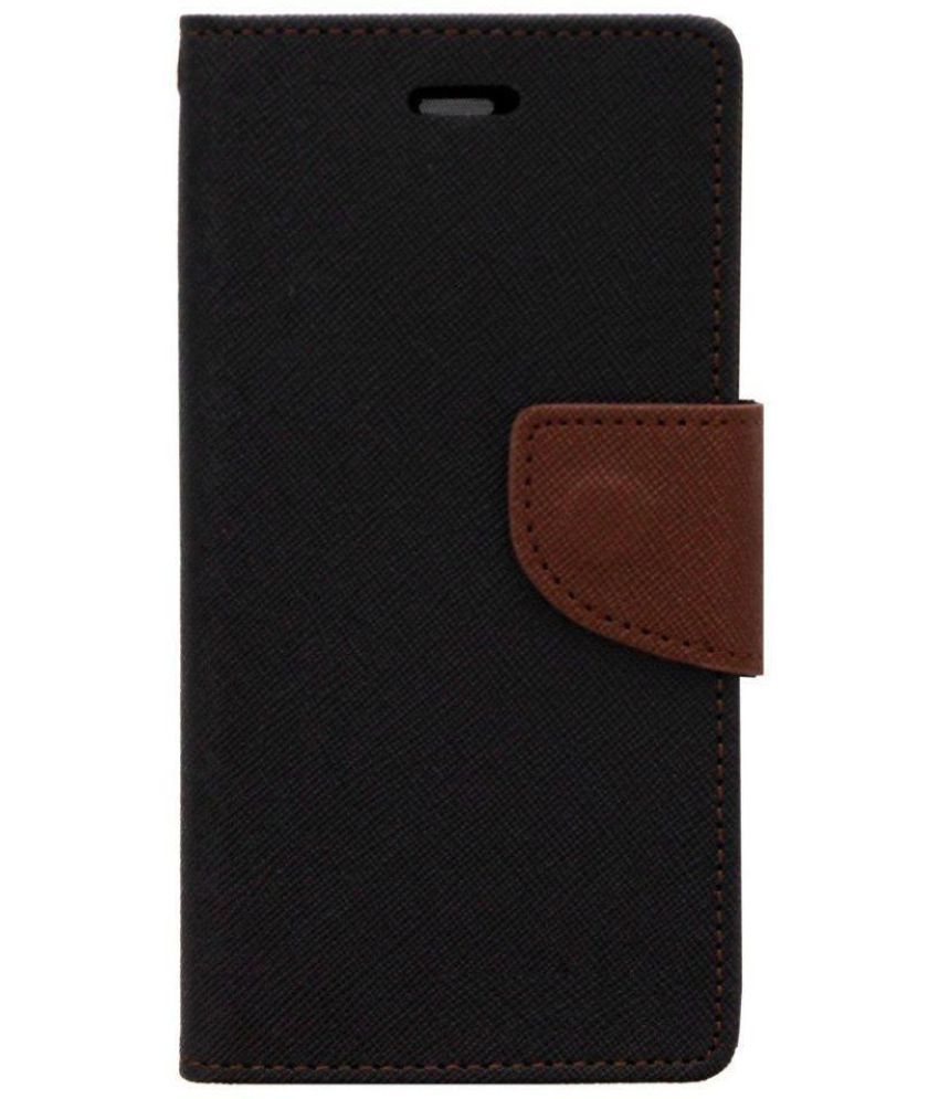 Vivo V3 MAX Flip Cover by Micomy - Brown - Flip Covers Online at Low ...