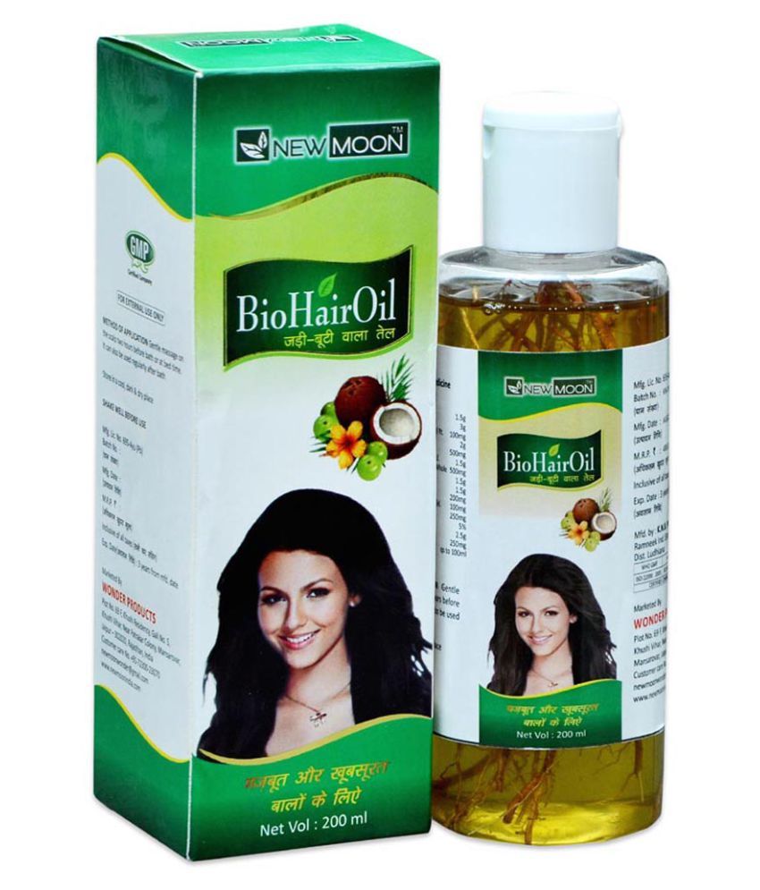 New Moon Ayurvedic Mineral Oil Free Gunja Jadi Buti 200 Ml Pack Of