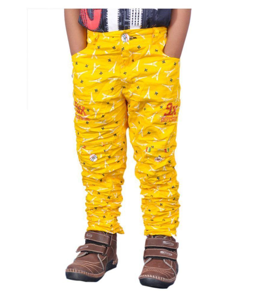 AD & AV Multicolour Cotton Pants - Set of 2 - Buy AD & AV Multicolour Cotton Pants - Set of 2 