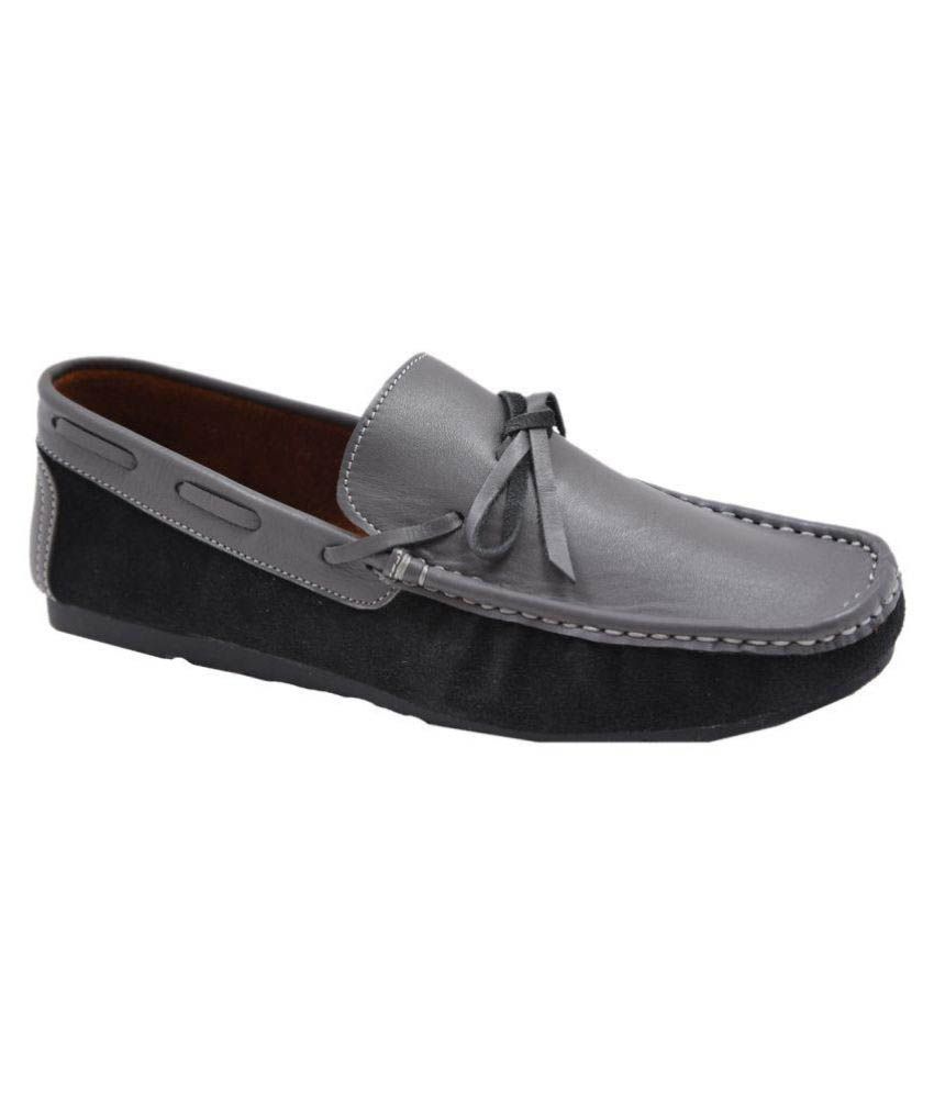 DCobs Gray Loafers - Buy DCobs Gray Loafers Online at Best Prices in ...