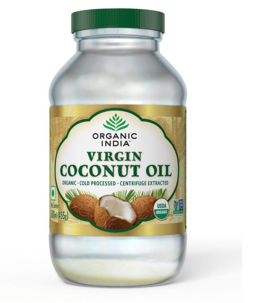 Organic India Extra Virgin Coconut Oil 500 ml: Buy Organic India Extra