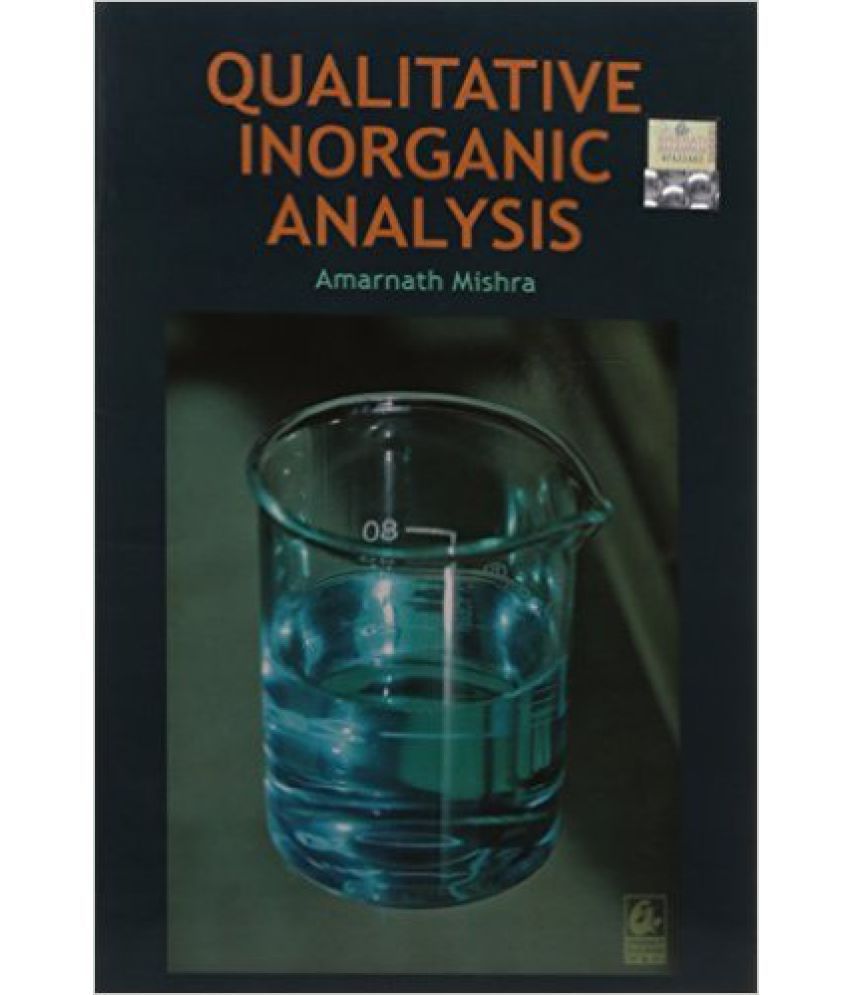 Qualitative Inorganic Analysis Class- 2 , PB....Mishra A: Buy ...