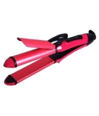 Retails Infinity Nova 2009 Professional 2 in 1 Hair Straightener (Pink) 
