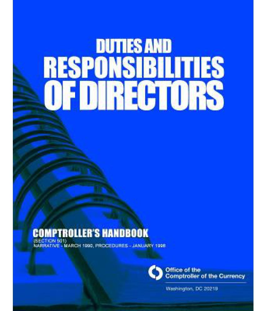 duties-and-responsibilities-of-directors-comptrollers-handbook-section