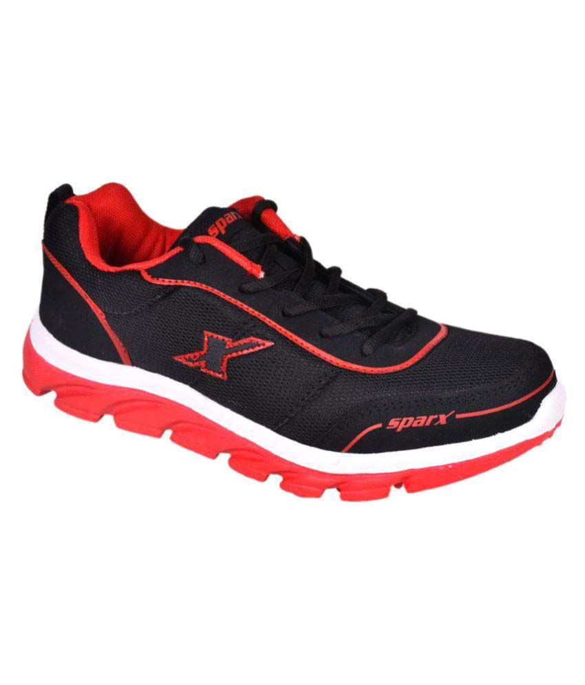 Sparx 277 Black Running Shoes - Buy 