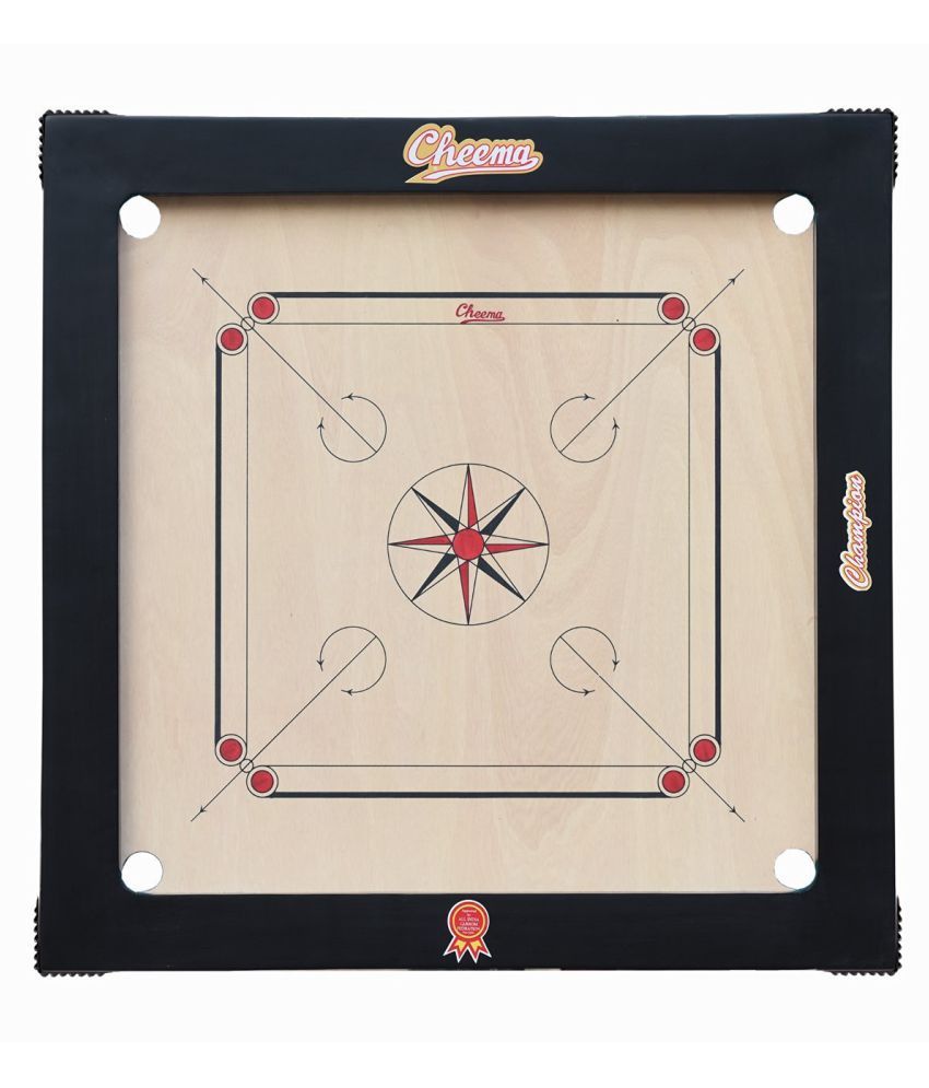 Cheema Carrom Board Champion Indian Birch Wood Buy Online at Best