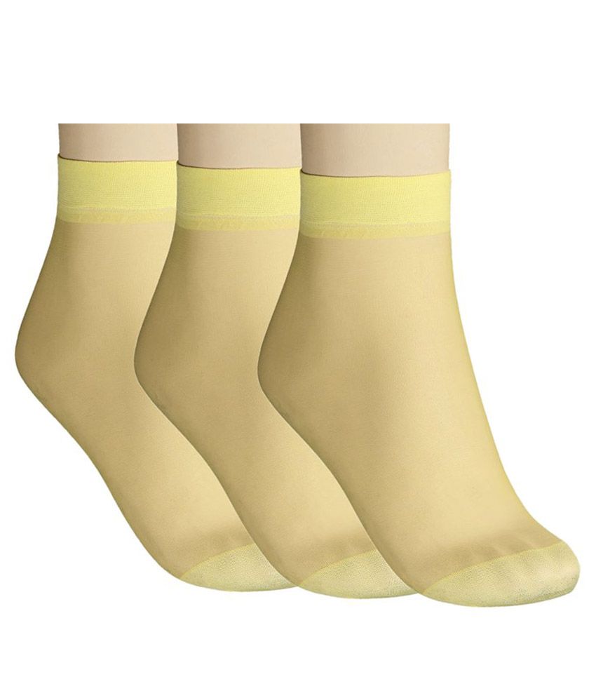 yellow sock shoes