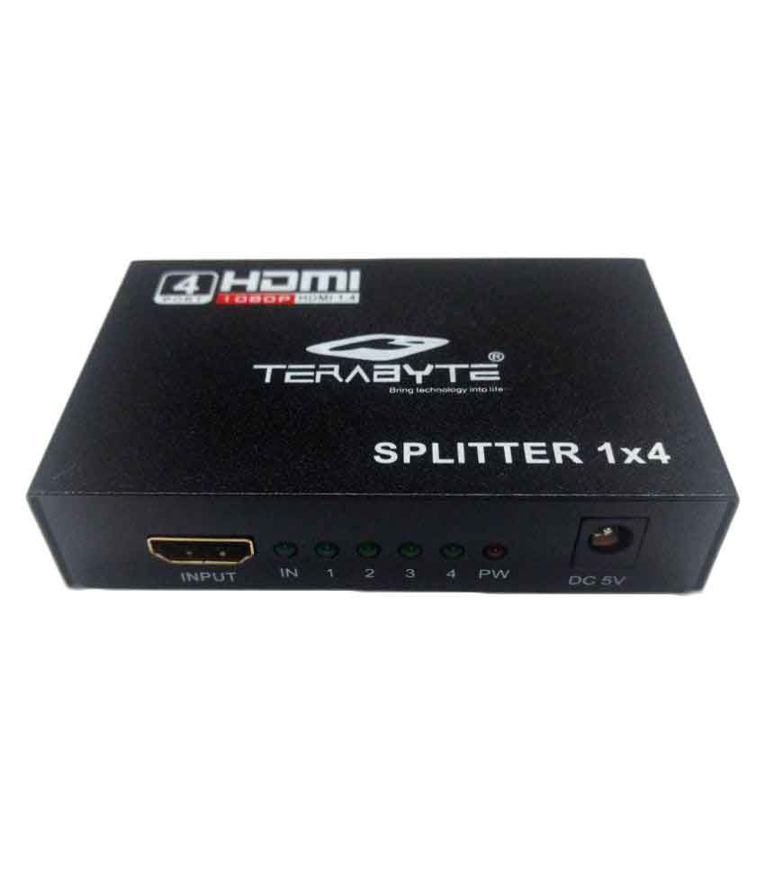     			Terabyte HDMI 1 x 4 Full HD 1080P v1.4 HDMI Splitter 0
