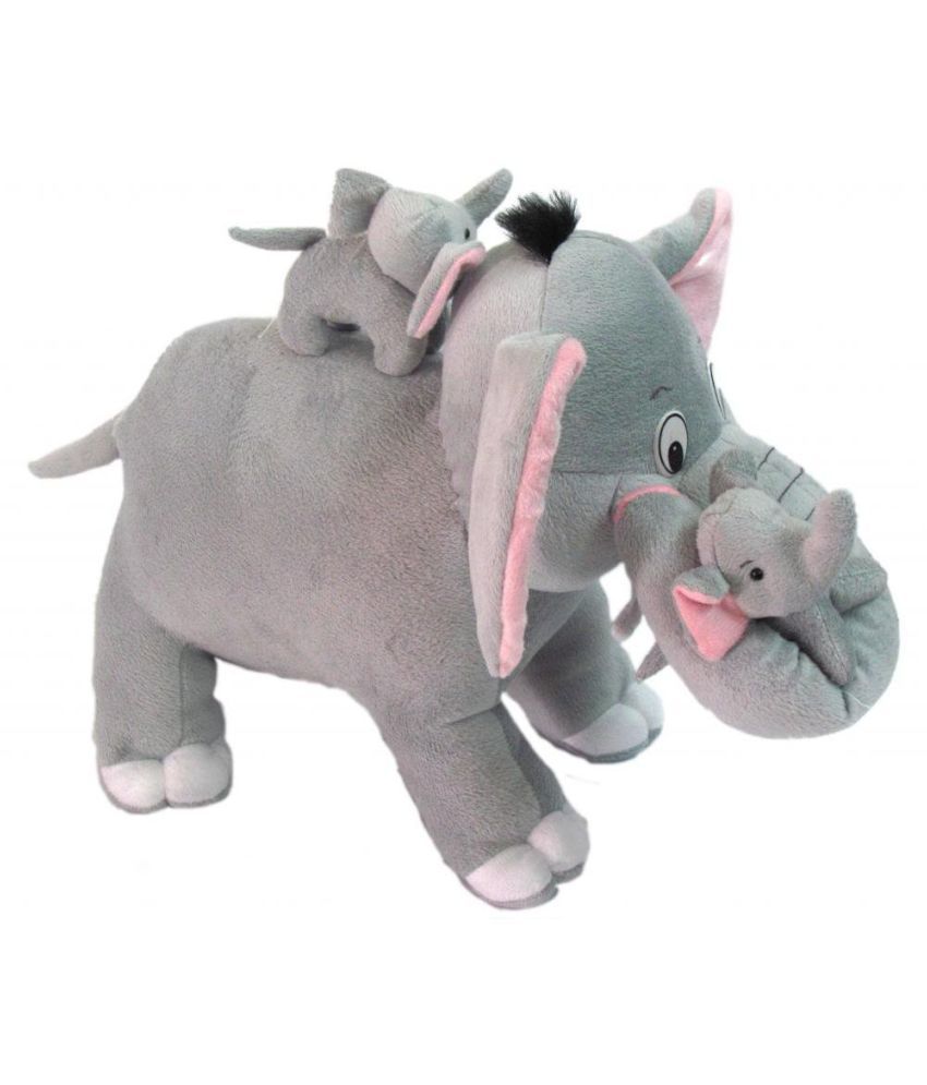 grey elephant toy