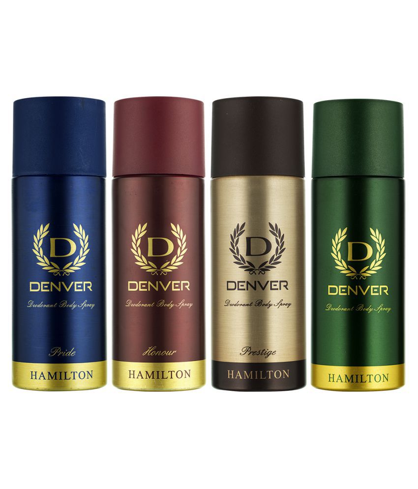    			Denver Hamilton, Honour, Pride And Prestige Deodorant Spray  (Pack Of 4) 660 Ml