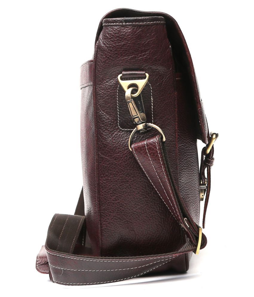 wildhorn leather messenger bag