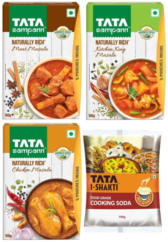 Tata Sampan Kitchen King Chicken Masala Meat Masala Cooking