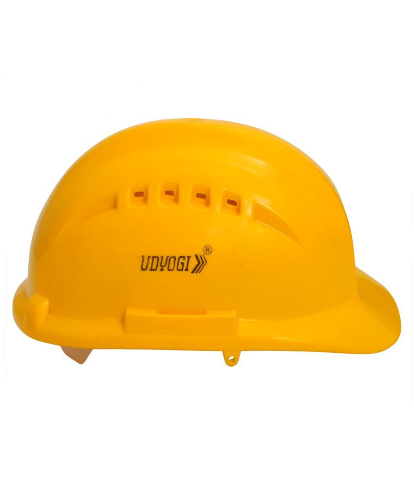 Buy Udyogi Yellow Safety Helmet Online at Low Price in India Snapdeal