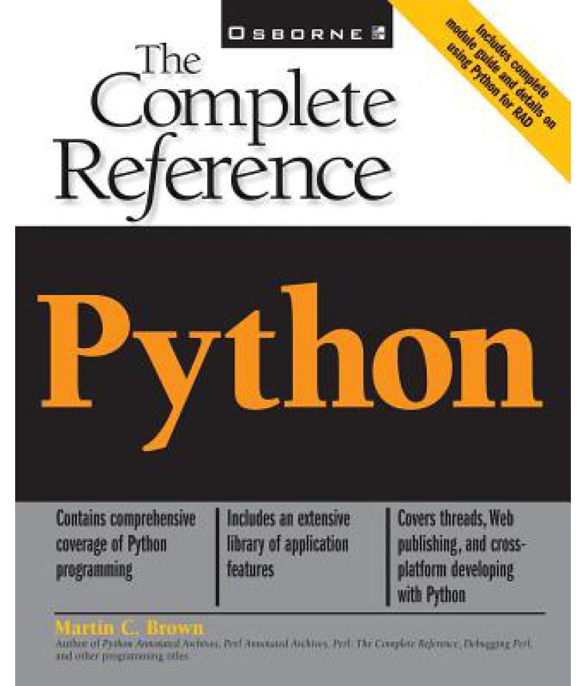 Python The Complete Reference Buy Python The Complete Reference 3047
