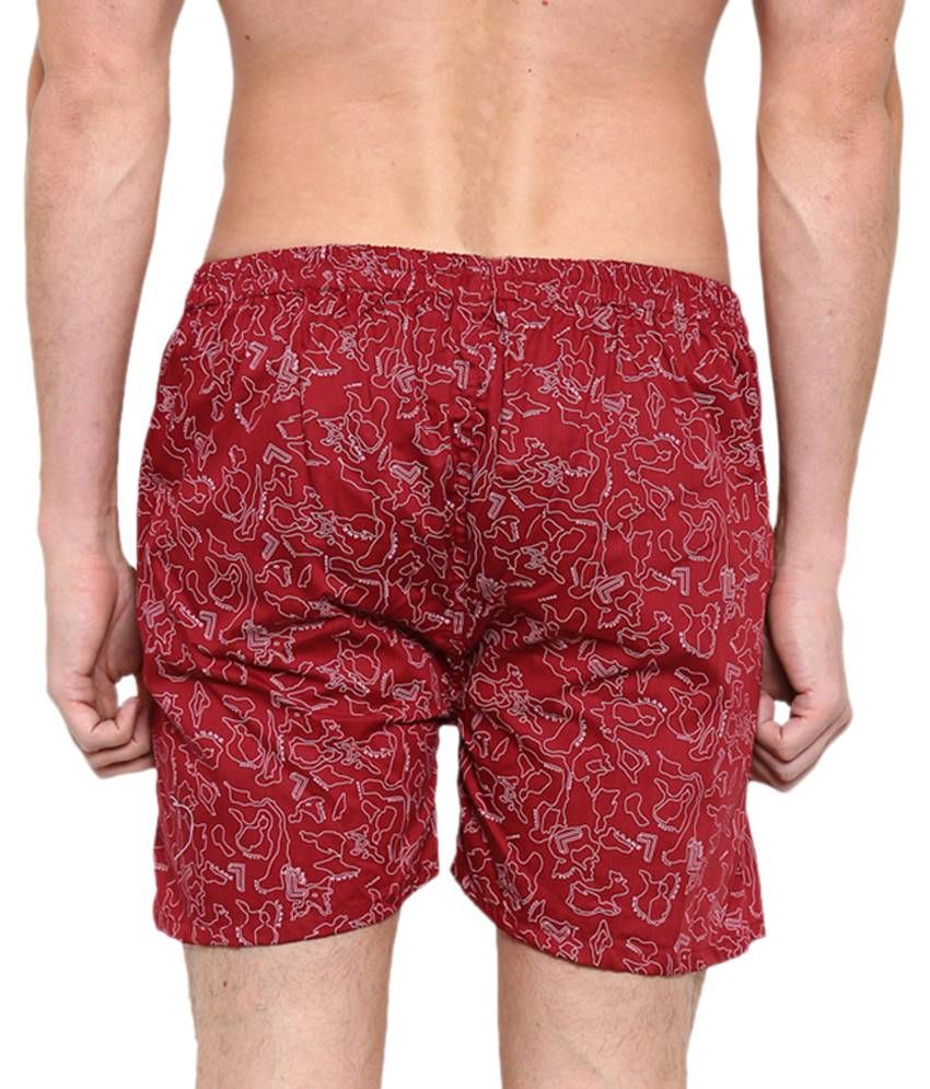 WITH Maroon Boxer - Buy WITH Maroon Boxer Online at Low Price in India ...