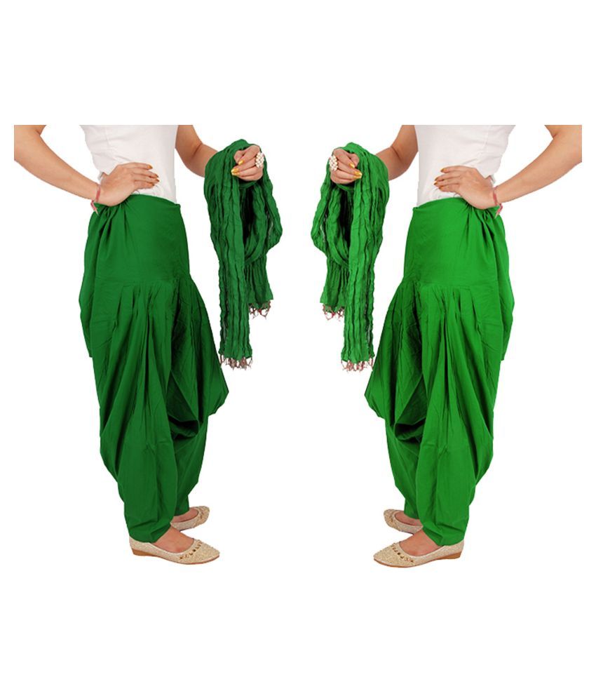 Rama Cotton Pack of 2 Patiala Price in India - Buy Rama Cotton Pack of ...