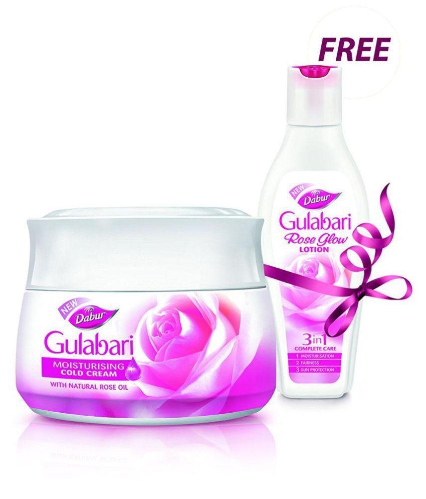 Dabur Gulabari Cold Cream 100 Gm Free 50 Ml Gulabari Lotion Buy Dabur Gulabari Cold Cream 100 Gm Free 50 Ml Gulabari Lotion At Best Prices In India Snapdeal