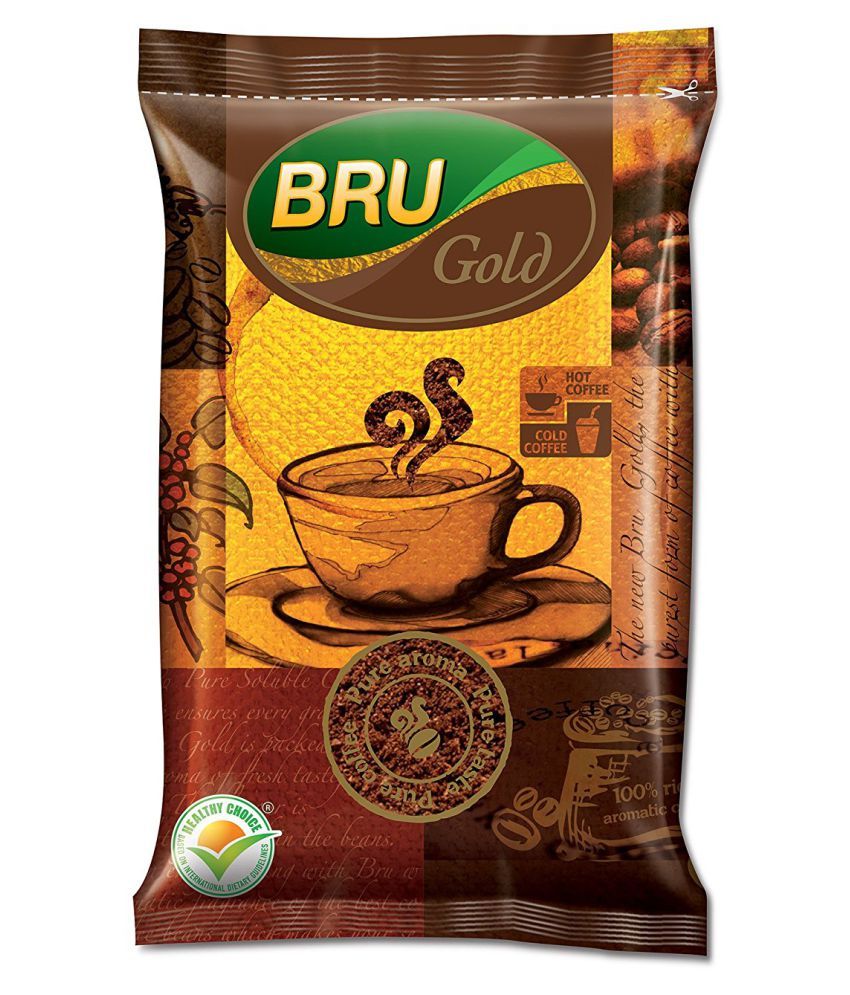 BRU Gold Instant Coffee (100 g) Rs.153 Discount Dukan Shopping