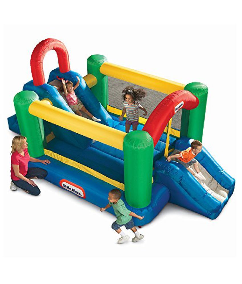 little tikes jump slide