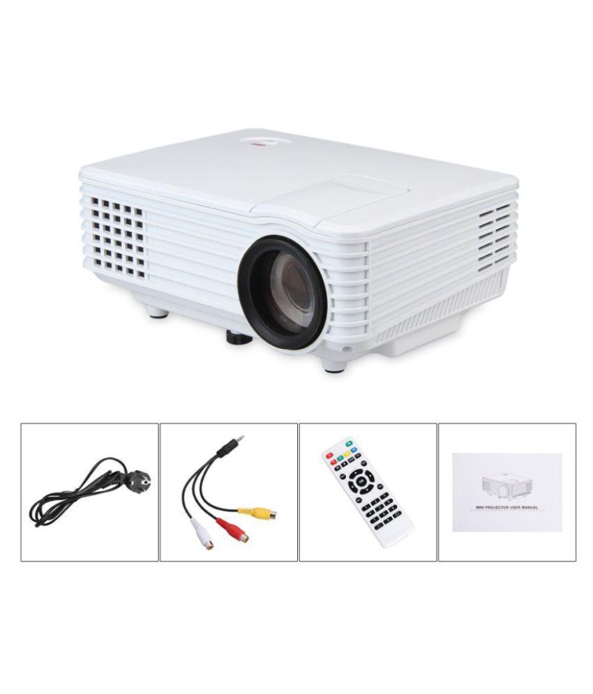 Buy EC77 LED Projector 800x600 Pixels (SVGA) Online at Best