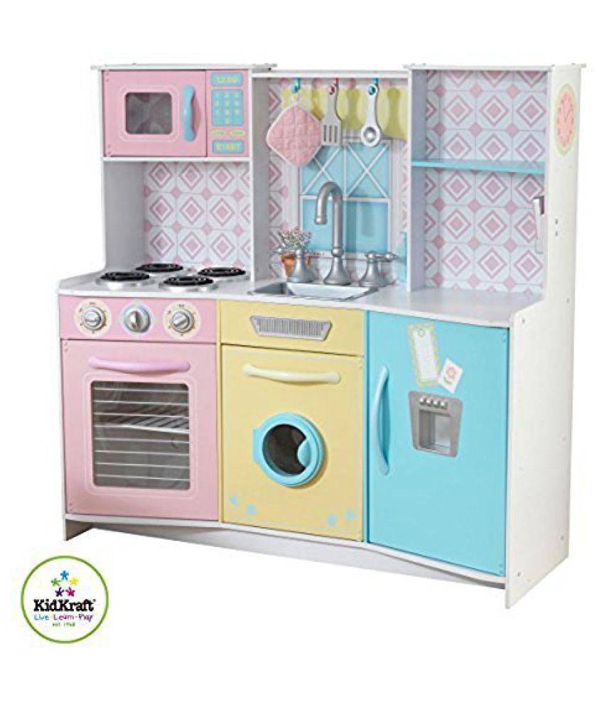 kidkraft play kitchen pastel