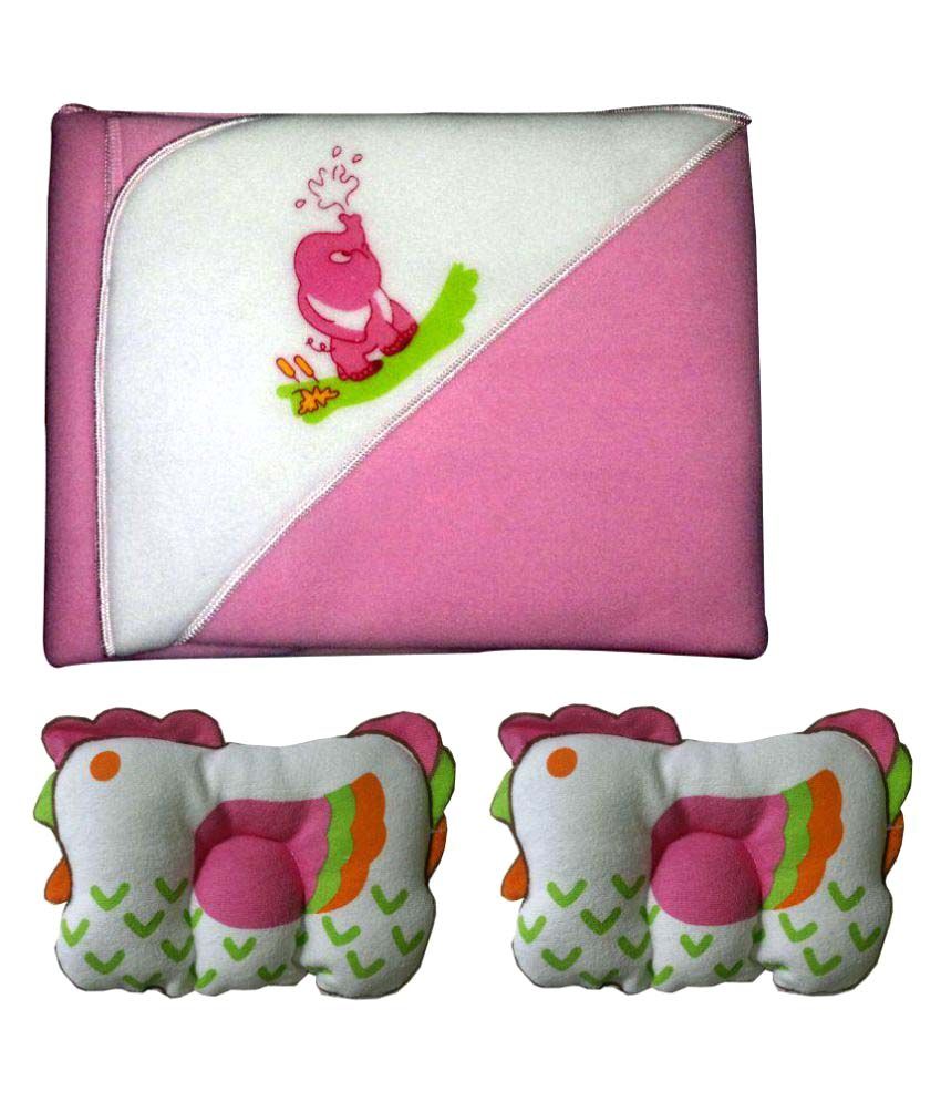 Xchildhood New Born Baby Blanket And Head Pillows Set Buy
