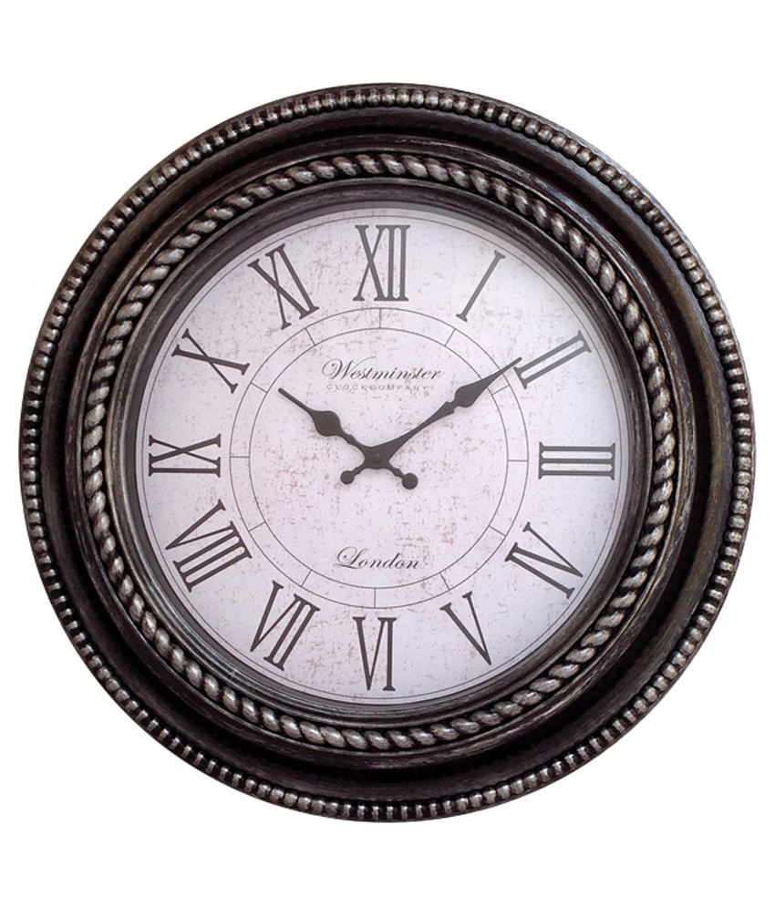 Urban Vibe Circular Analog Wall Clock 48 Buy Urban Vibe Circular Analog Wall Clock 48 At Best Price In India On Snapdeal