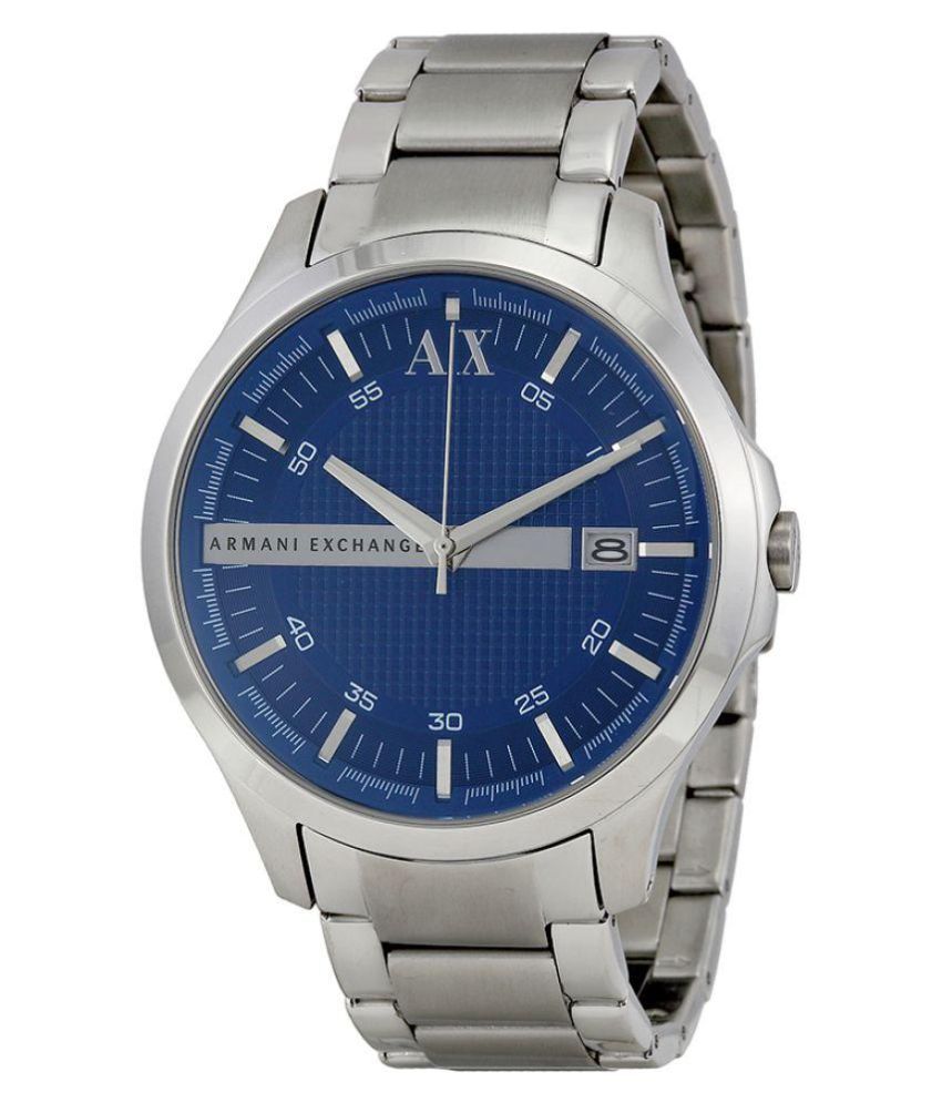 Armani Exchange Silver Watch - Buy Armani Exchange Silver Watch Online at  Best Prices in India on Snapdeal