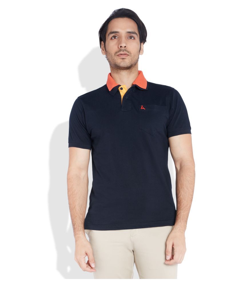 Download Parx Blue Regular Fit Polo T Shirt - Buy Parx Blue Regular ...